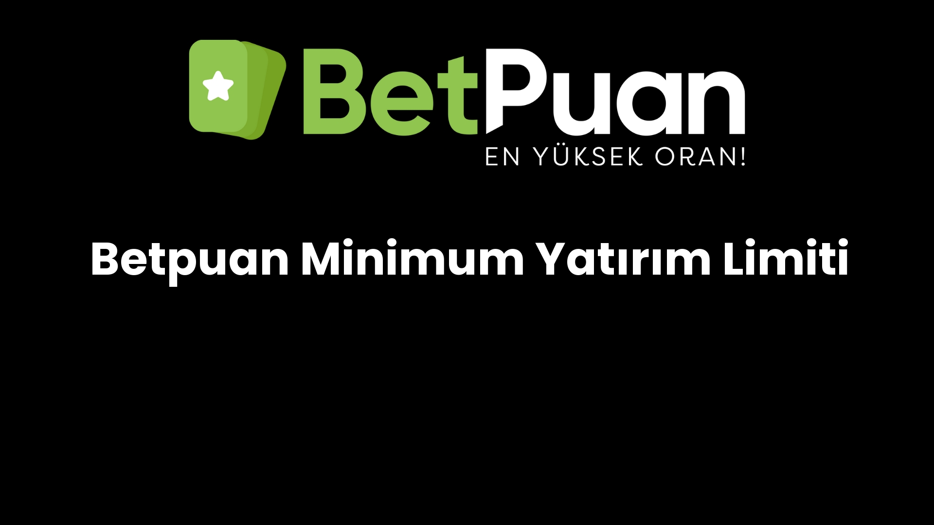 betpuan minimum yatirim limiti 92